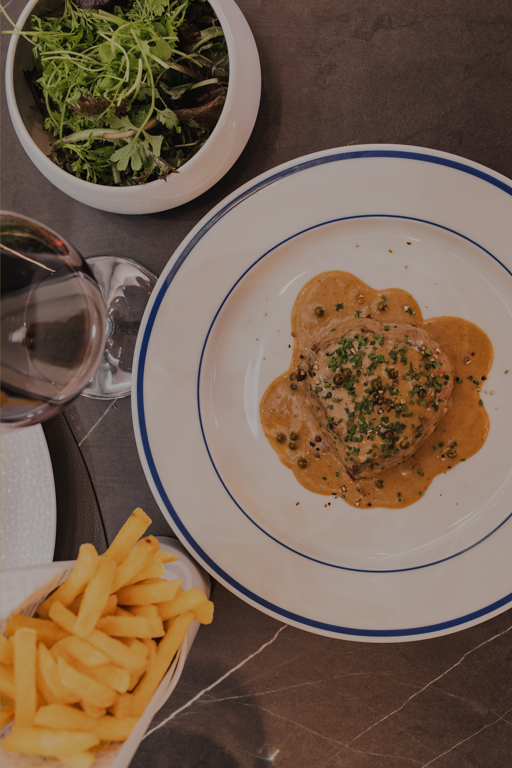 restaurants bar centre-ville de geneve frites steak